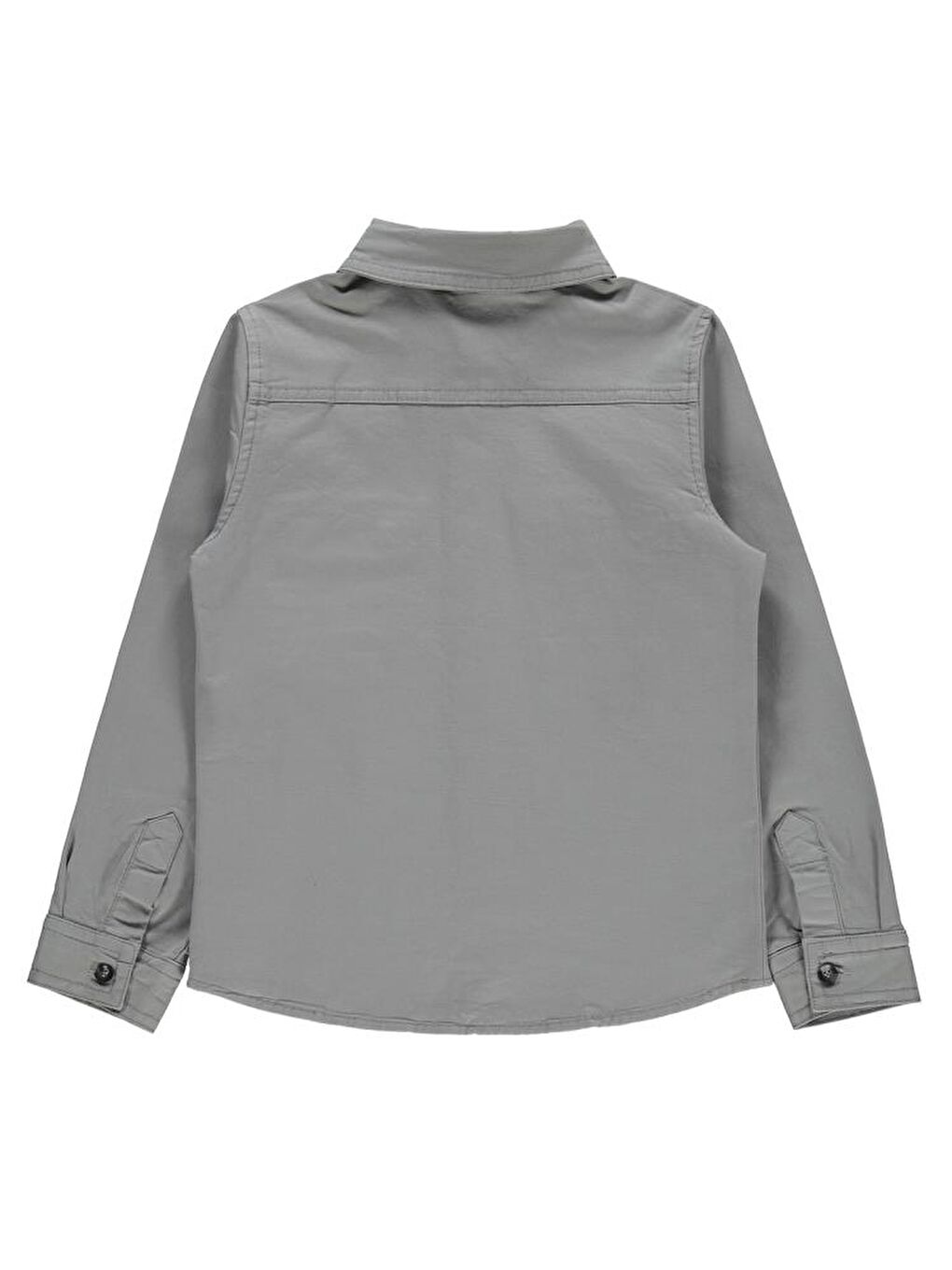 Gri Boys Cebi Armalı 6-9 Yaş Gömlek-1