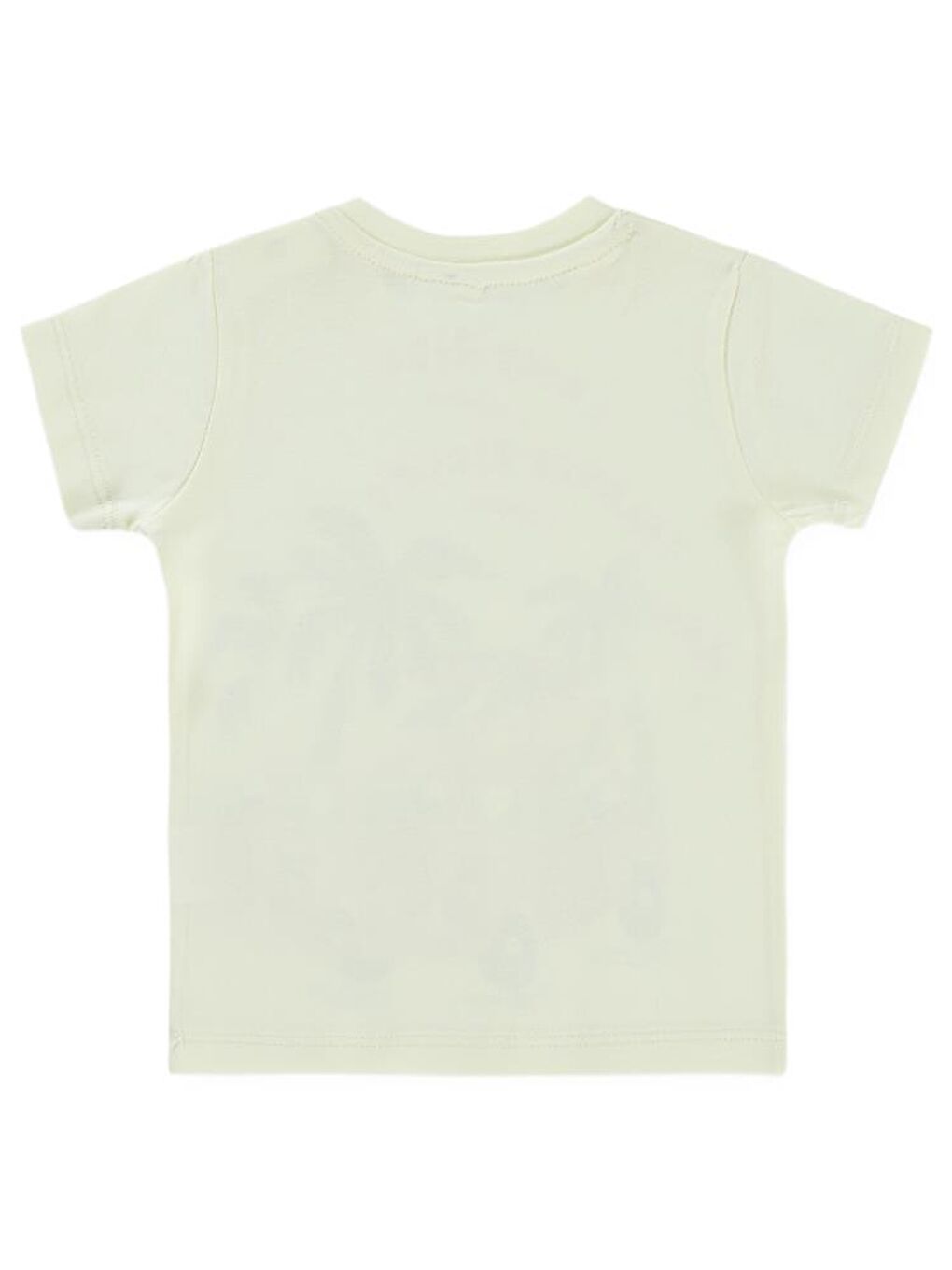 Ekru Baby Waves Riders Baskılı 6-18 Ay Tişört-1