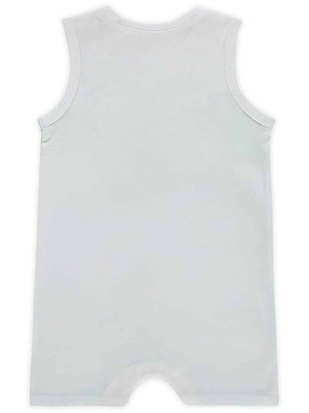 Beyaz Baby Sulu Boya Hayvanlar Baskılı 6-18 Ay Tulum