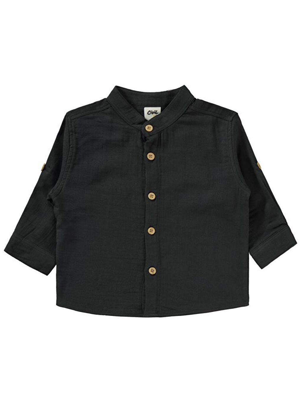 Siyah Baby Çizgili 2'li 6-18 Ay Takım-1