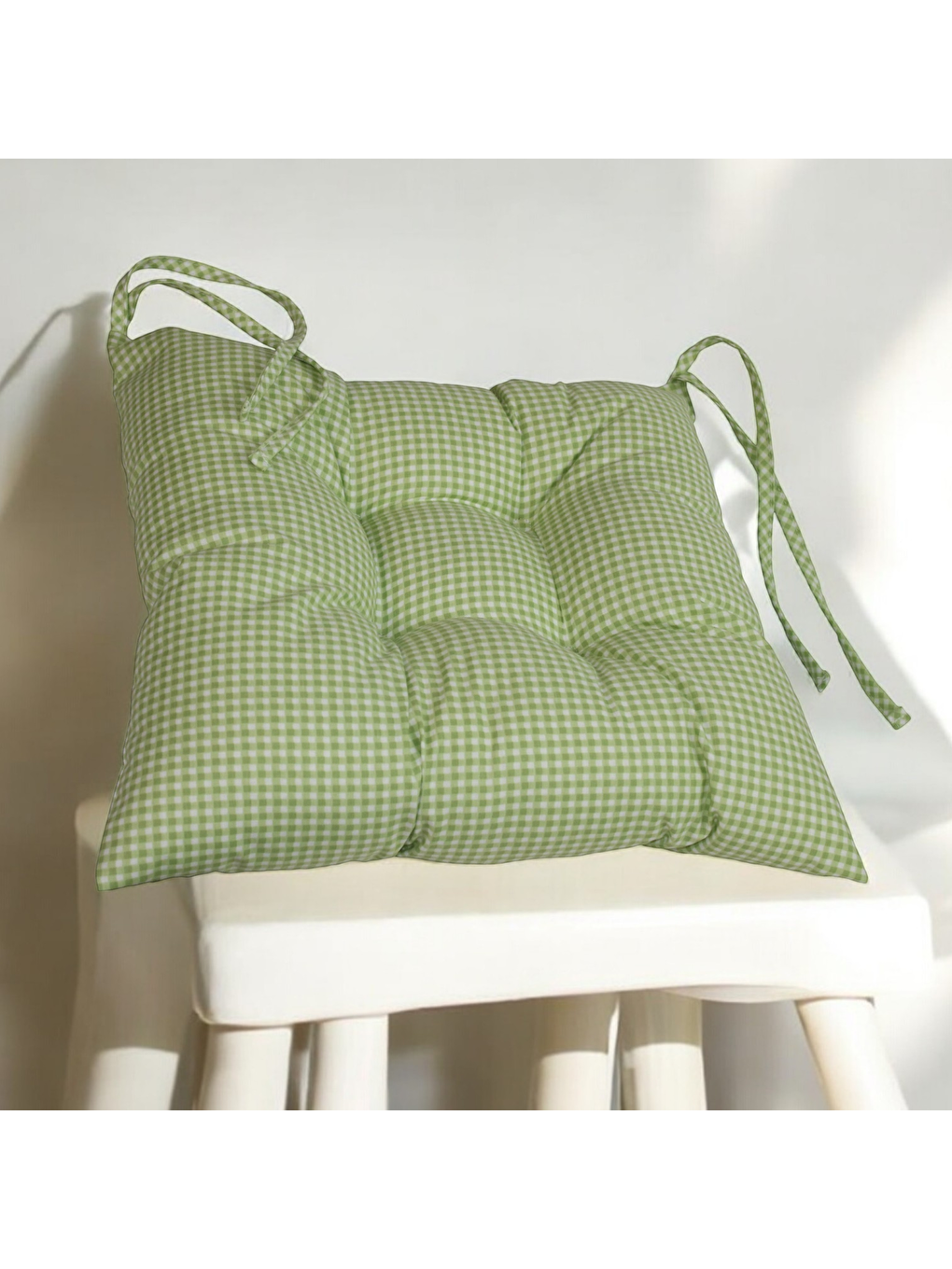 Pöti Kare Desen Yeşil Sandalye , Piknik Minderi-3