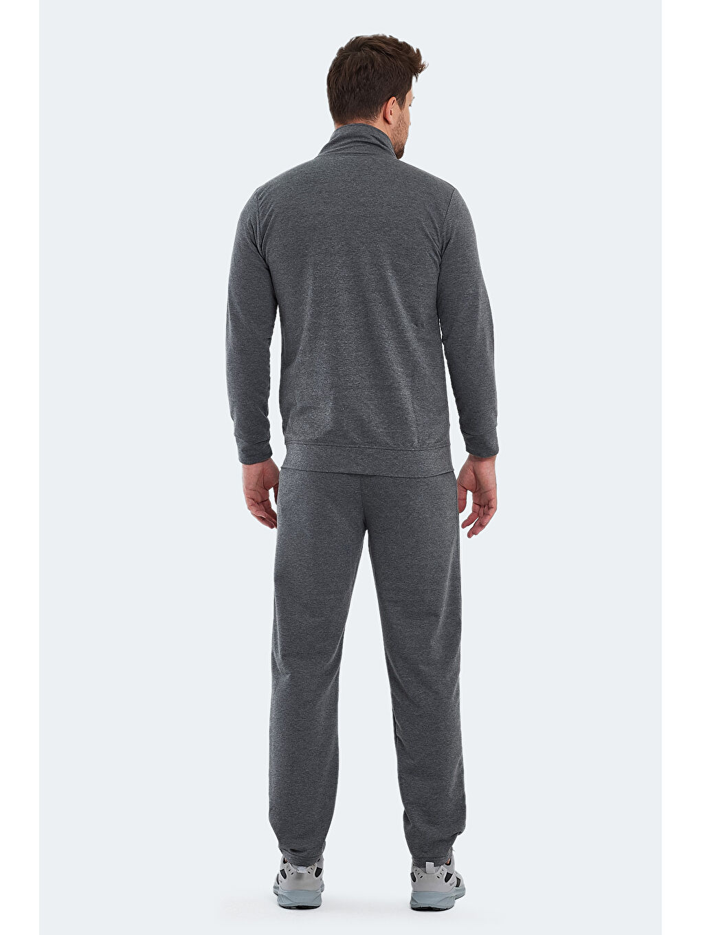 SLAZENGER ORAN IN Erkek Eşofman Takımı Koyu Gri - 1