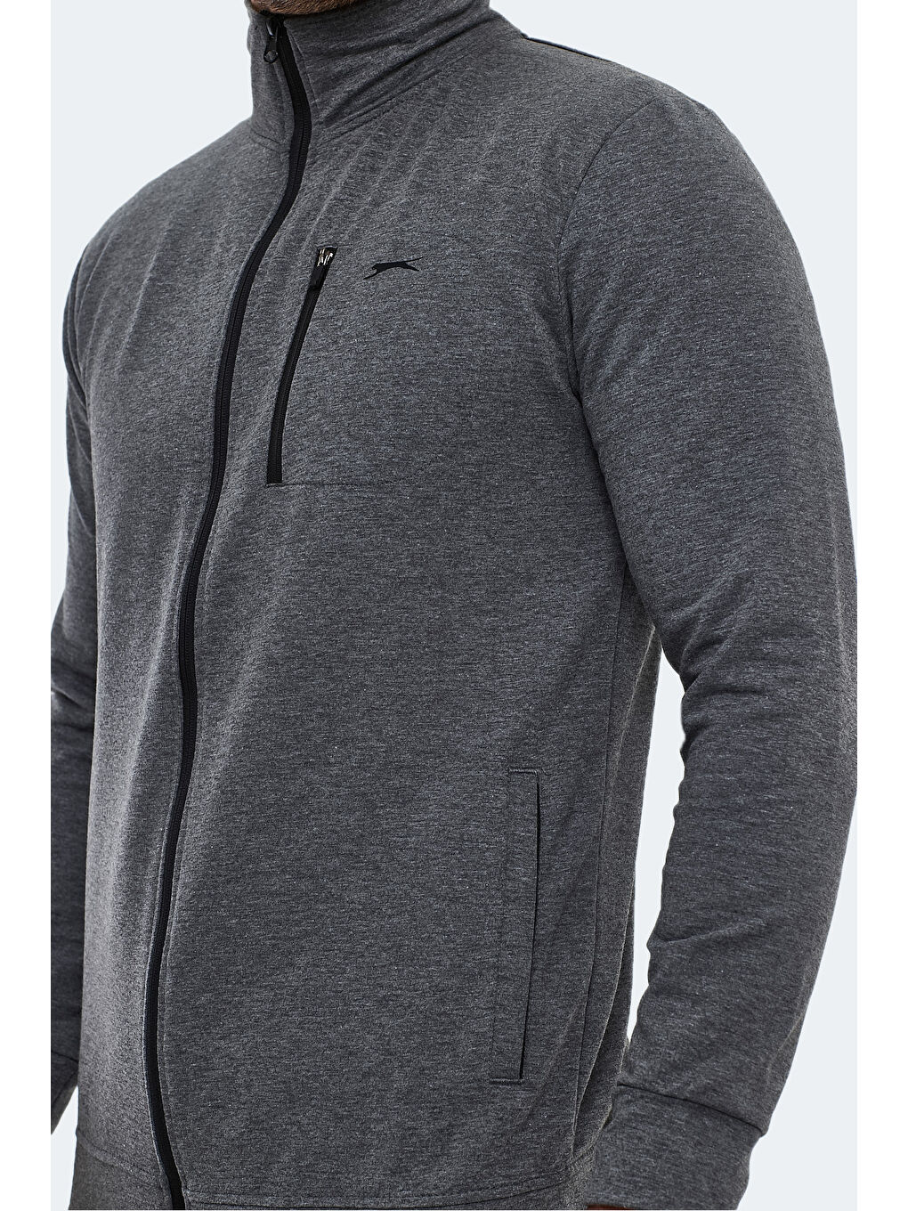 SLAZENGER ORAN IN Erkek Eşofman Takımı Koyu Gri - 3