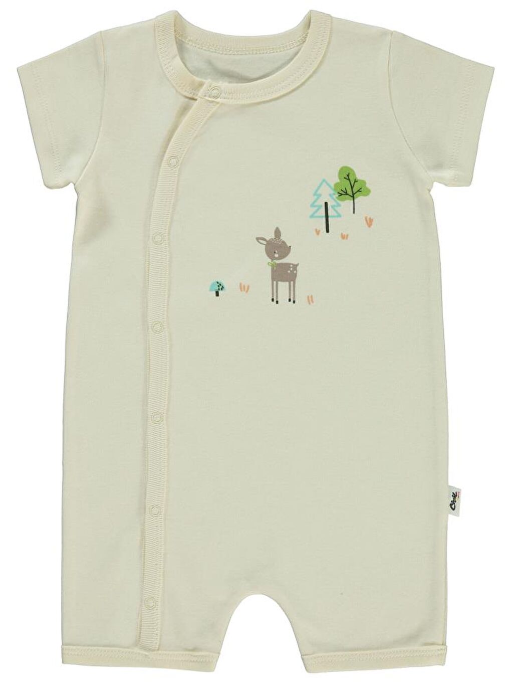 Pembe Baby Ceylan Baskılı 6-18 Ay Tulum