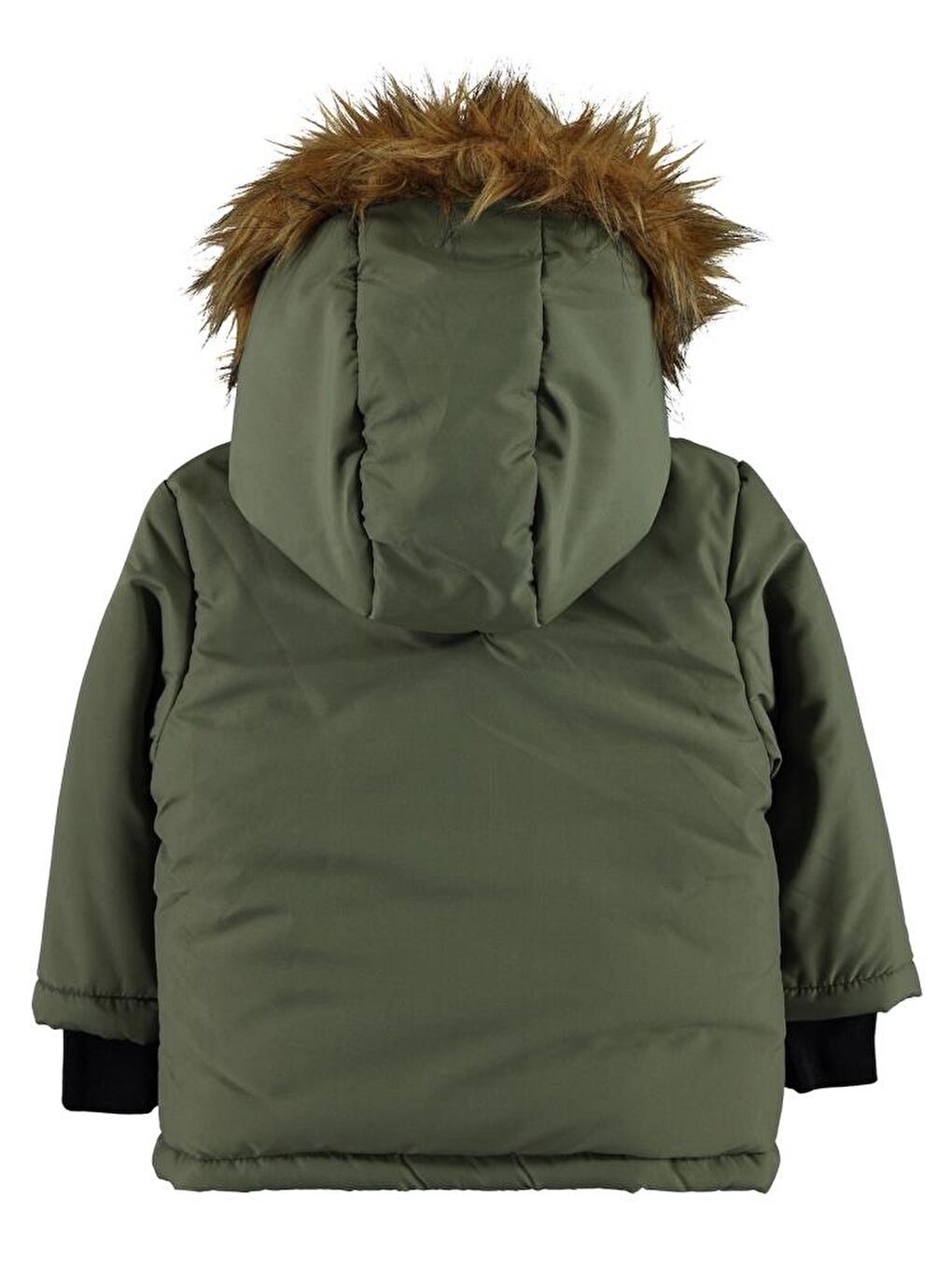 Haki Baby Kürklü 6-18 Ay Mont-1