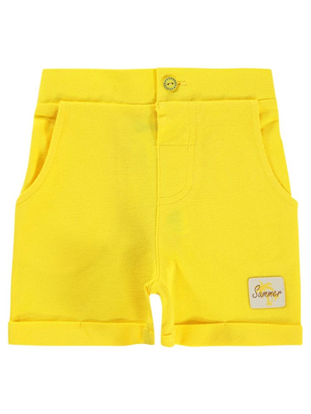 Sarı Baby Süs Etiketli 6-18 Ay Şort