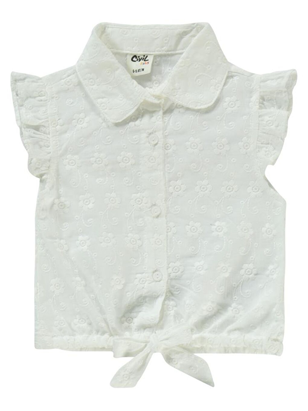 Ekru Baby Brodeli 6-18 Ay Takım