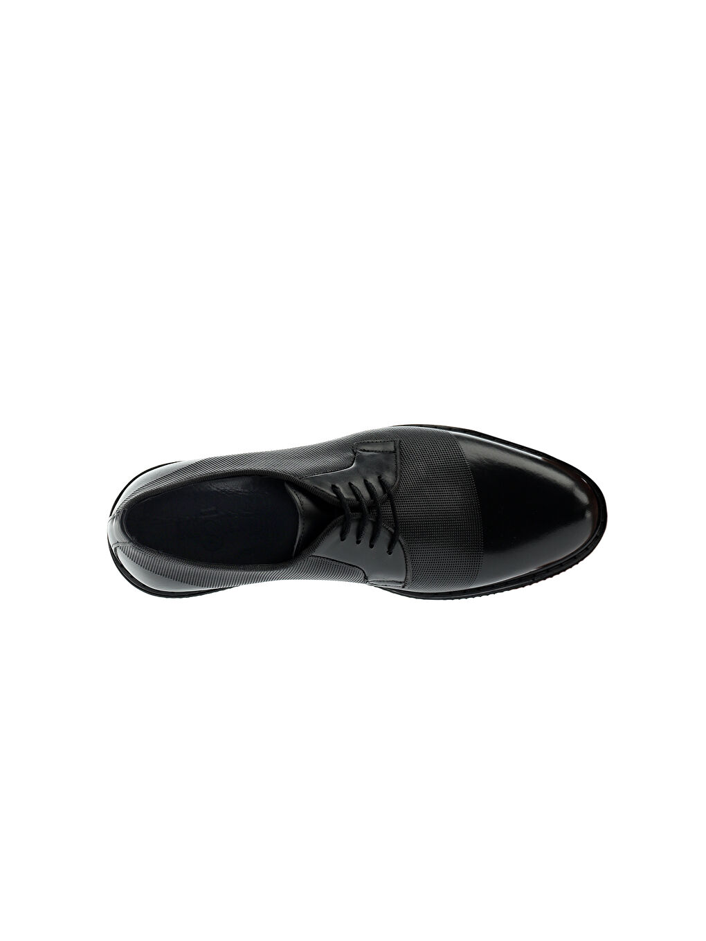 Siyah Casual Deri Ayakkabı-5