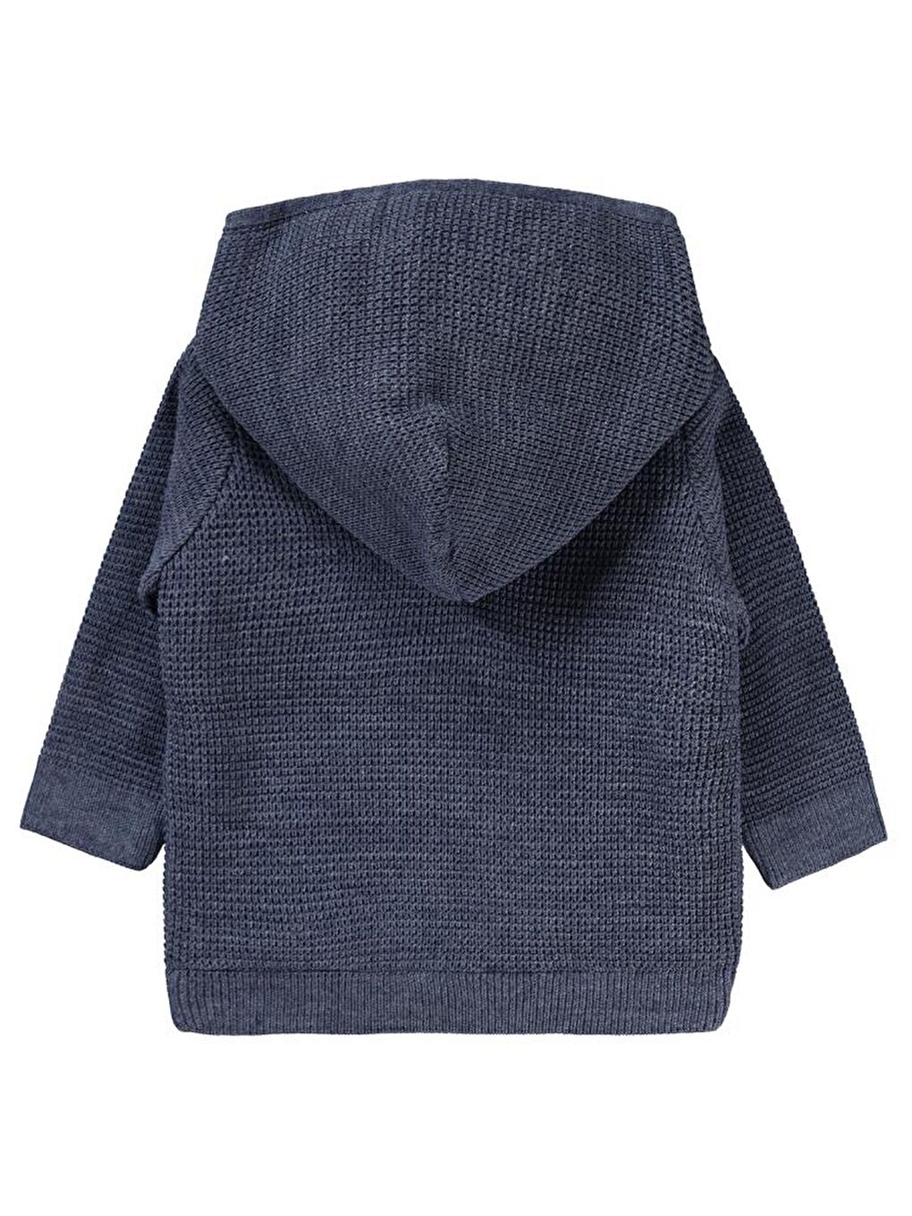 İndigo Baby Köpek Nakışlı Velsoftlu 6-18 Ay Hırka-2