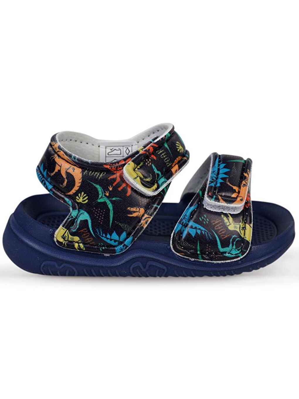 Lacivert Boys Dinasor Baskılı 21-25 Numara Sandalet