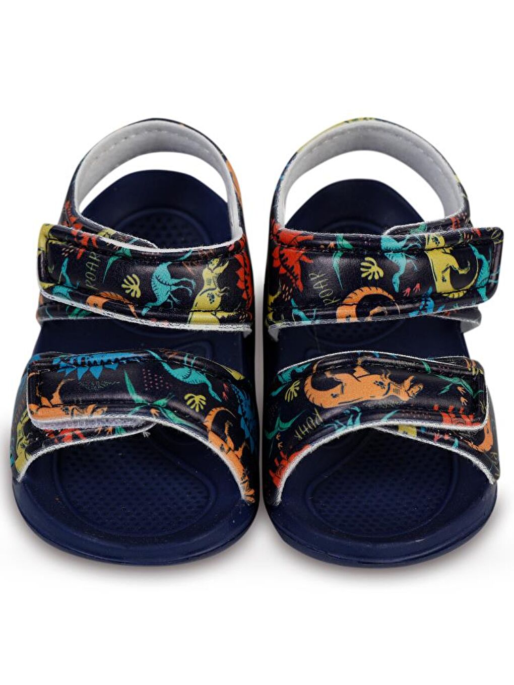 Lacivert Boys Dinasor Baskılı 21-25 Numara Sandalet-2