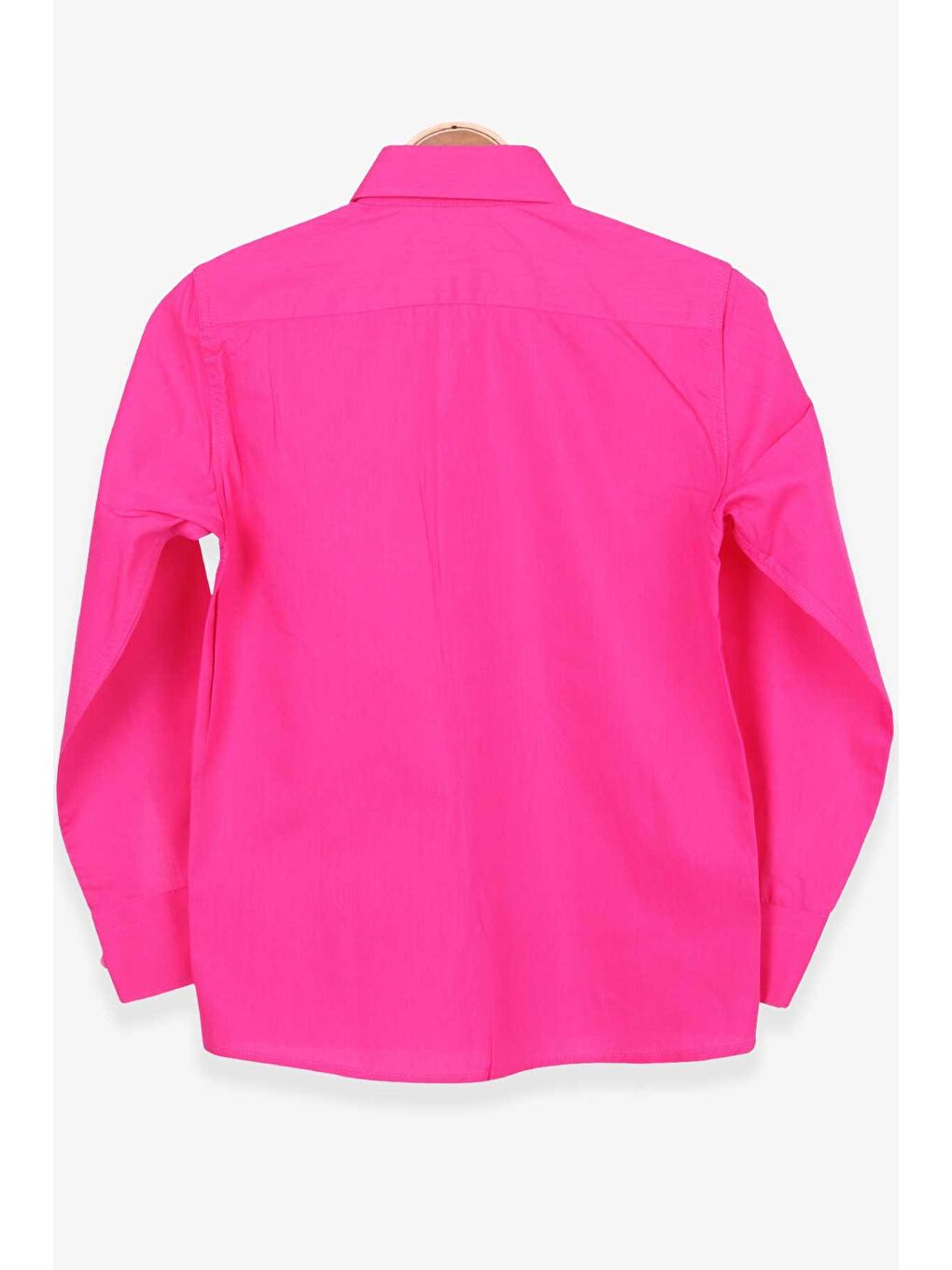 Erkek Çocuk Gömlek Basic Pembe (9-13 Yaş)-2