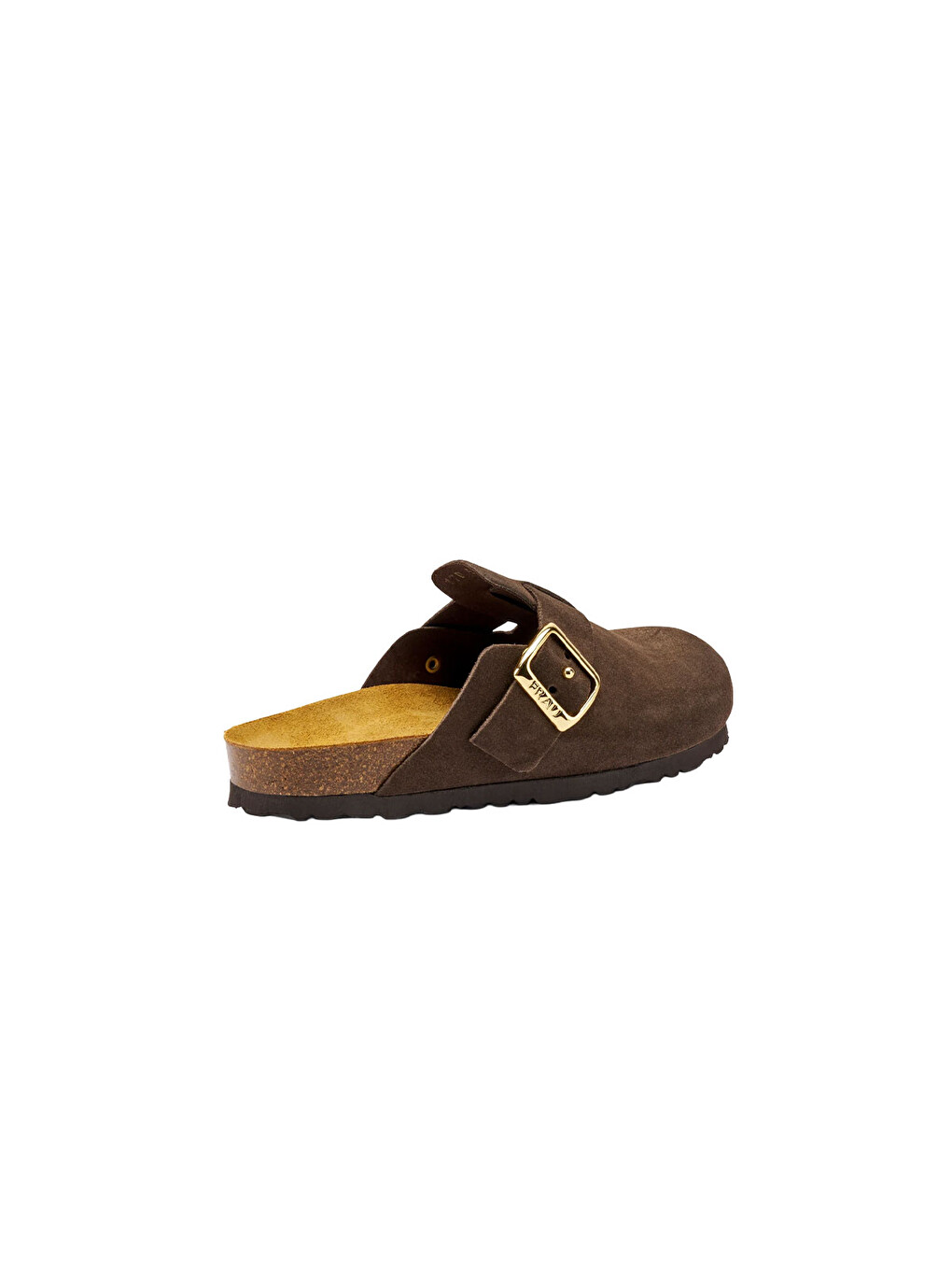 Kahverengi Kadın Terlik 17d5 Velour-s T.moro (dark Brown)-2