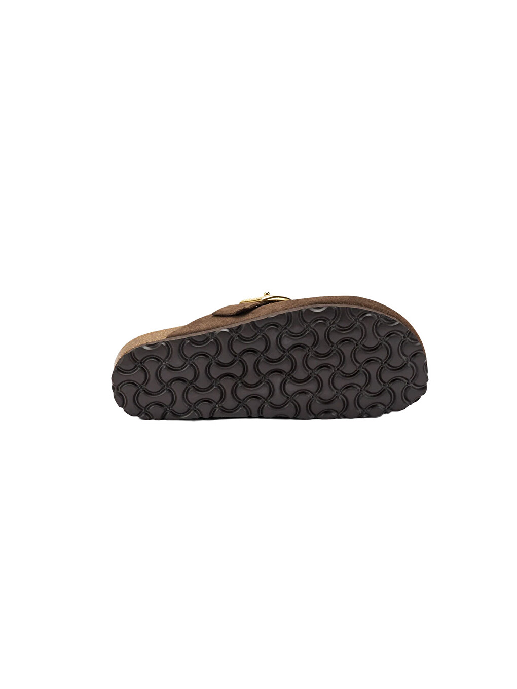 Kahverengi Kadın Terlik 17d5 Velour-s T.moro (dark Brown)-4