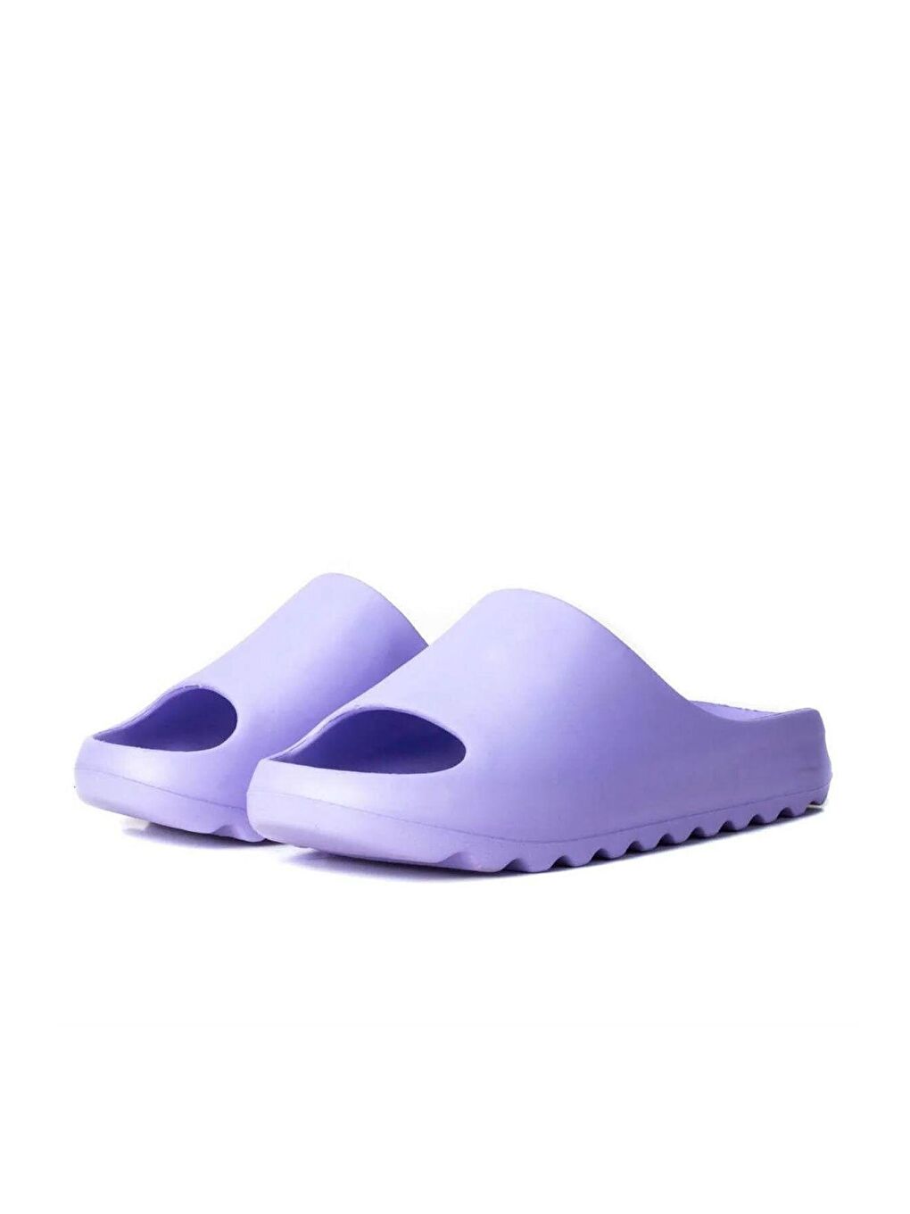 Önü Açık Eva Terlik Rahat Hafif Ve Esnek Lila