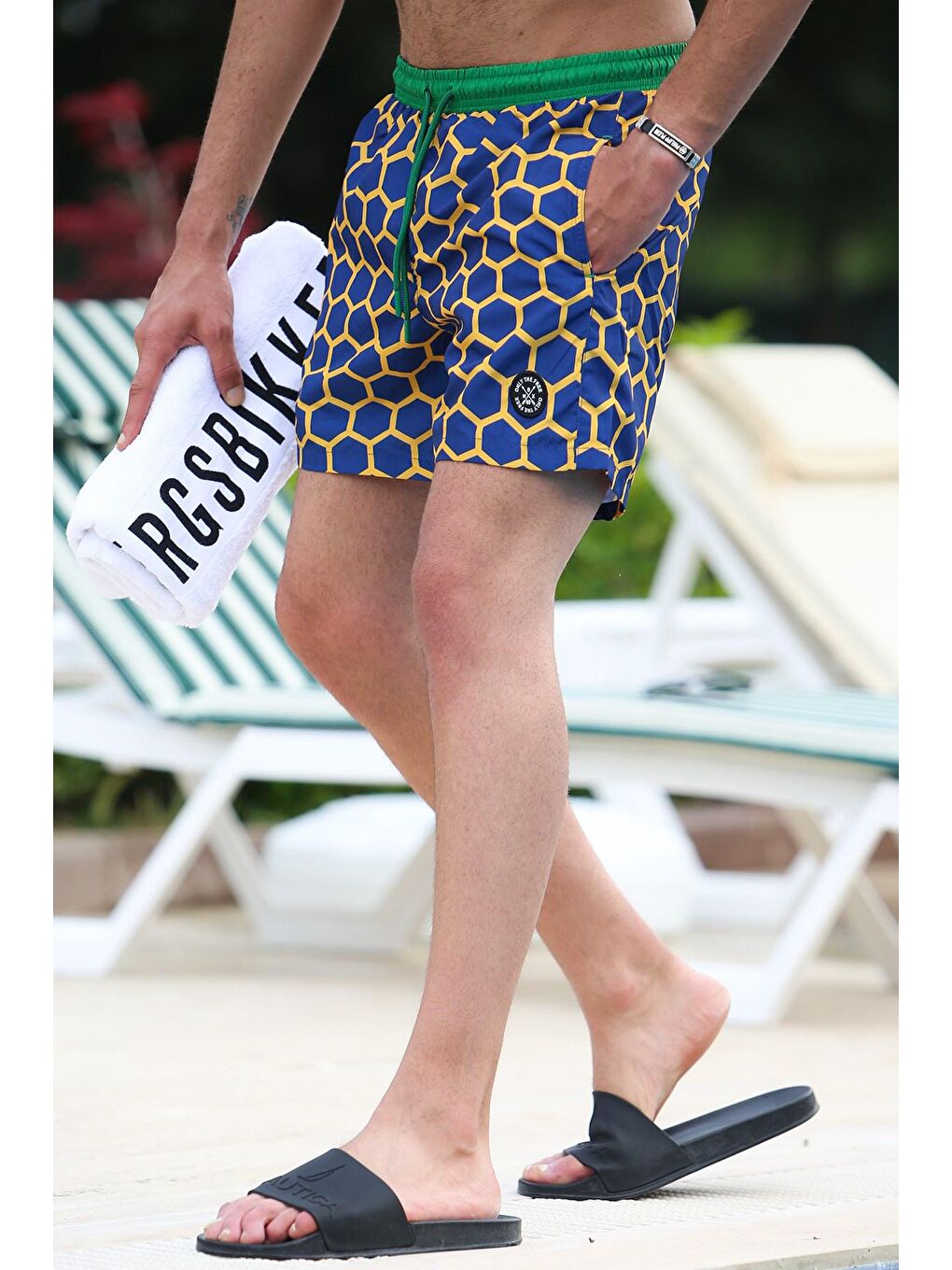 Lacivert Erkek Deniz Şortu 4255