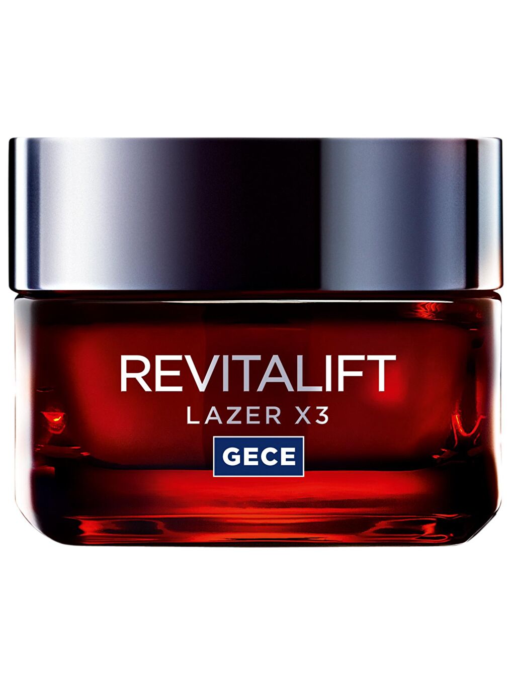 L'Oreal Paris Şeffaf Revitalift Lazer X3 Yoğun Yaşlanma Karşıtı Gece Bakım Kremi (50 ml) - 1