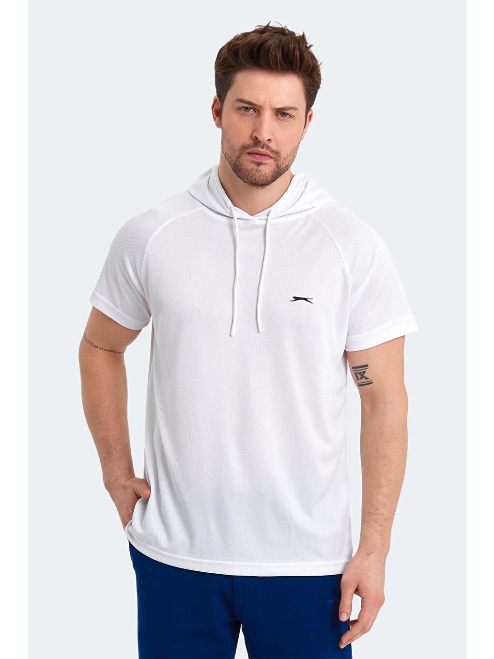 SLAZENGER Beyaz RAGNA Erkek T-Shirt Beyaz