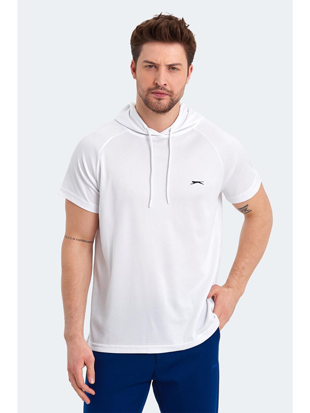 SLAZENGER Beyaz RAGNA Erkek T-Shirt Beyaz - 3