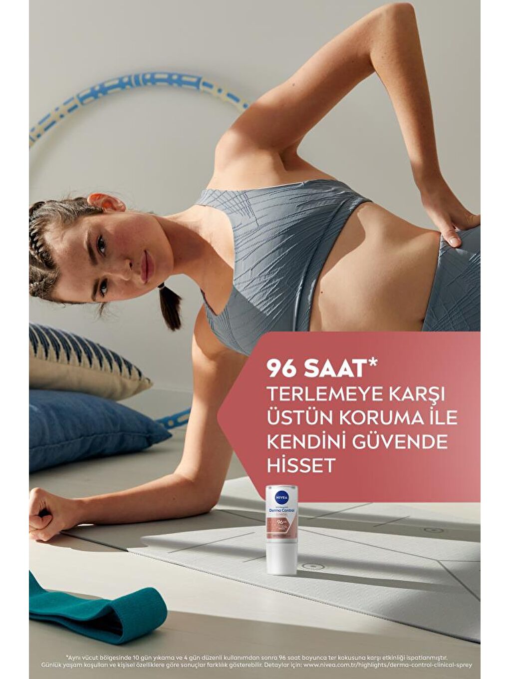 Creme Soft Duş Jeli 500ml ve Kadın Roll-on Deodorant Derma Control Clinical 50ml, Banyo Lifi Hediye-2