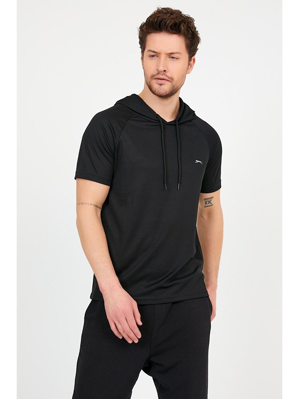 SLAZENGER Siyah RAGNA Erkek T-Shirt Siyah - 1