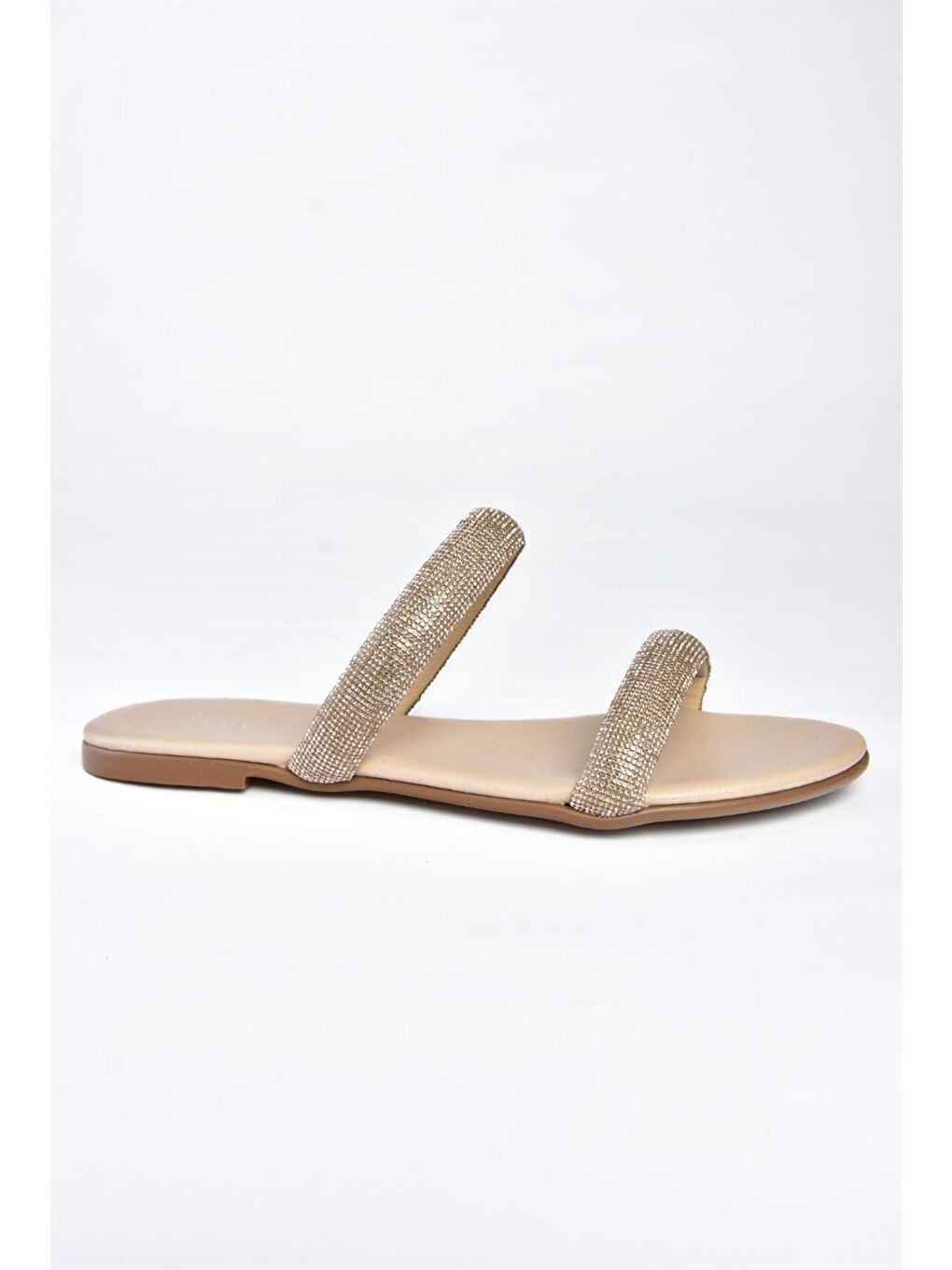 Bej M272003509 Ten/Bronz Kadın Terlik-3