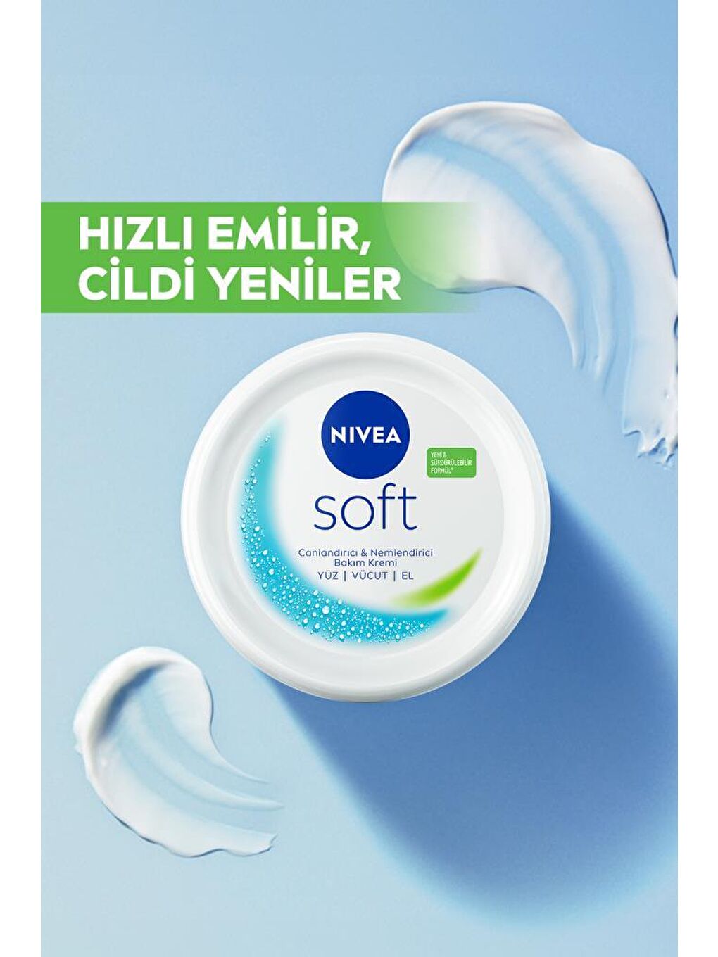 Soft Krem 300 ml, Ne mlendirici Bakım Kremi, Yüz, Vücut, El, Jojoba Yağı, E Vitamini İle Cilt Bakımı-4