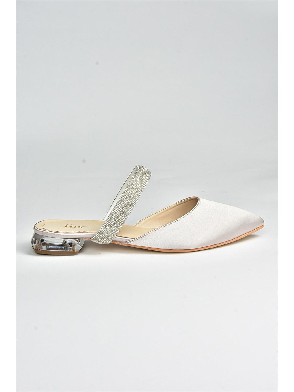 Gri M272032104 Gümüş Kadın Terlik-4