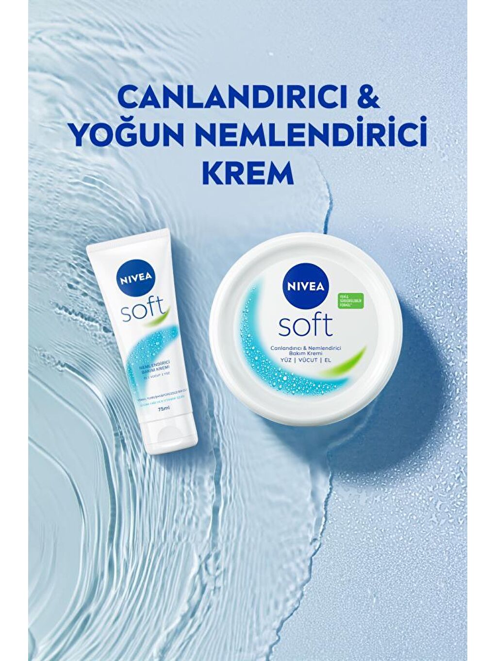 NIVEA Soft Krem 200 ml, Ne mlendirici Bakım Kremi, Yüz, Vücut, El, Jojoba Yağı Ve E Vitamini Cilt Bakımı - 5