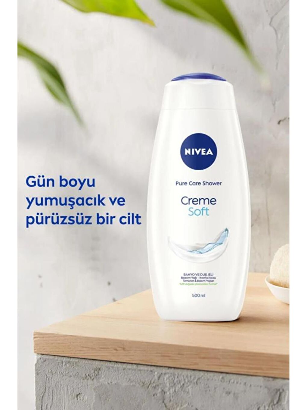 Creme Soft Kremsi Dokunuş Banyo Ve Duş Jeli 500 ml, Pro-Vitamin Ve Badem Yağı Ile Vücut Ne mlendirme-2