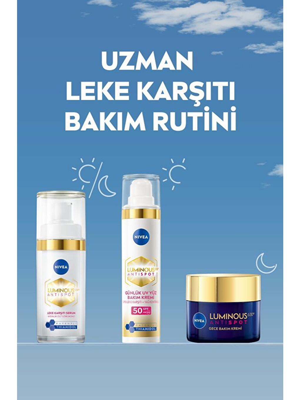 NIVEA Luminous630 Thiamidol Etkili Leke Karşıtı Cilt Serumu 30ml, Hyaluronik Asit, Cilt Tonu Eşitleyici - 6