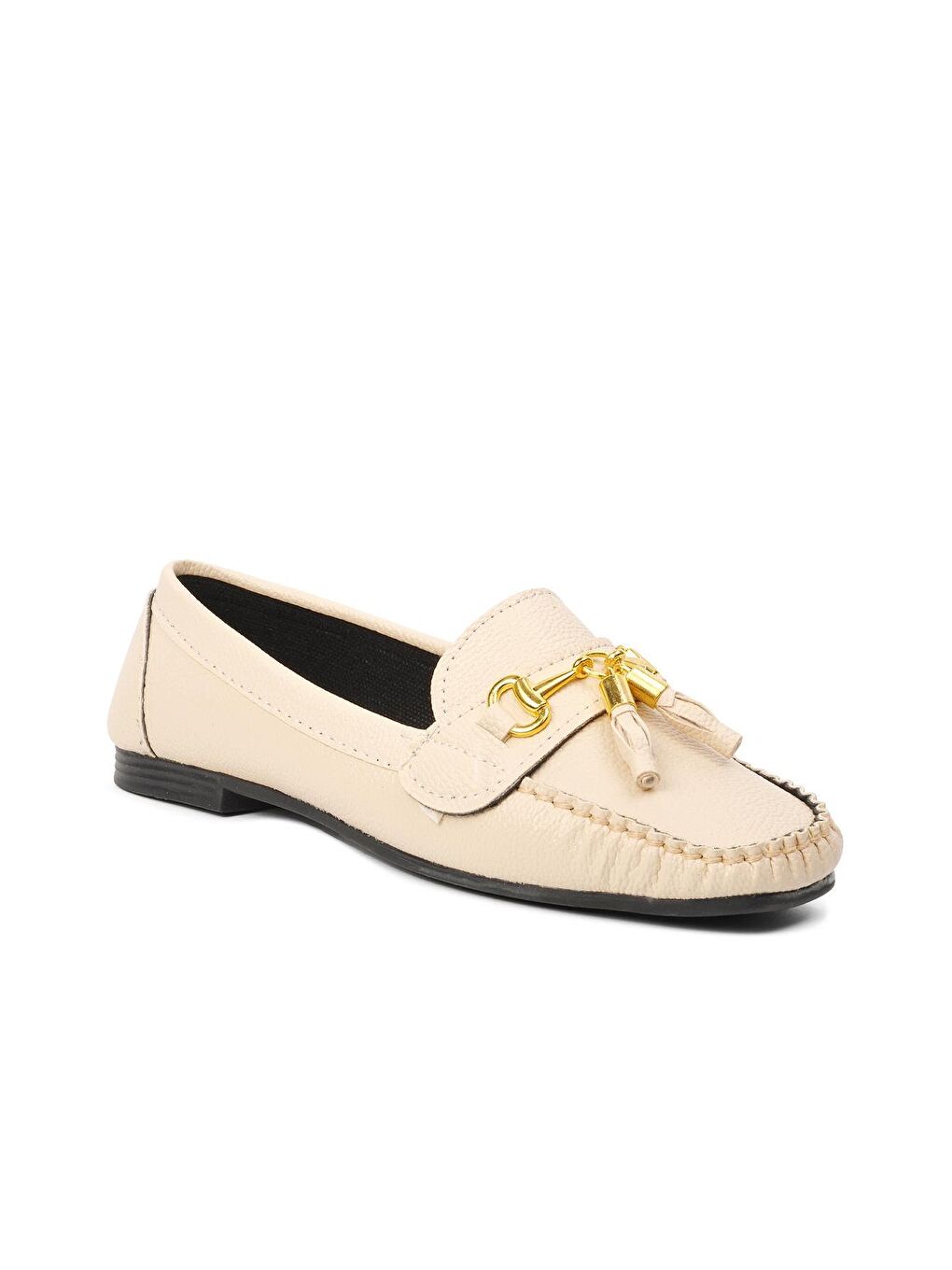 2Y04 Bej Kadın Günlük Ayakkabı-2