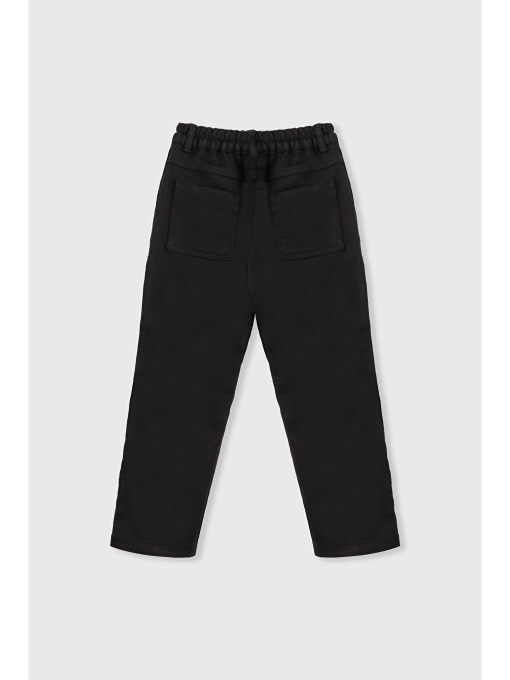 Siyah Erkek Çocuk Cepli Pantolon Bej-1