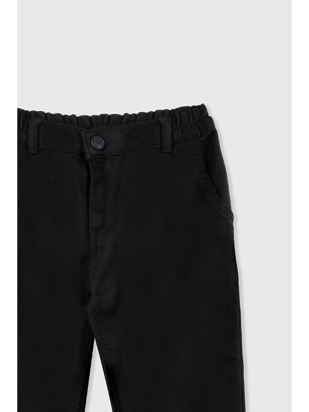 Siyah Erkek Çocuk Cepli Pantolon Bej-2