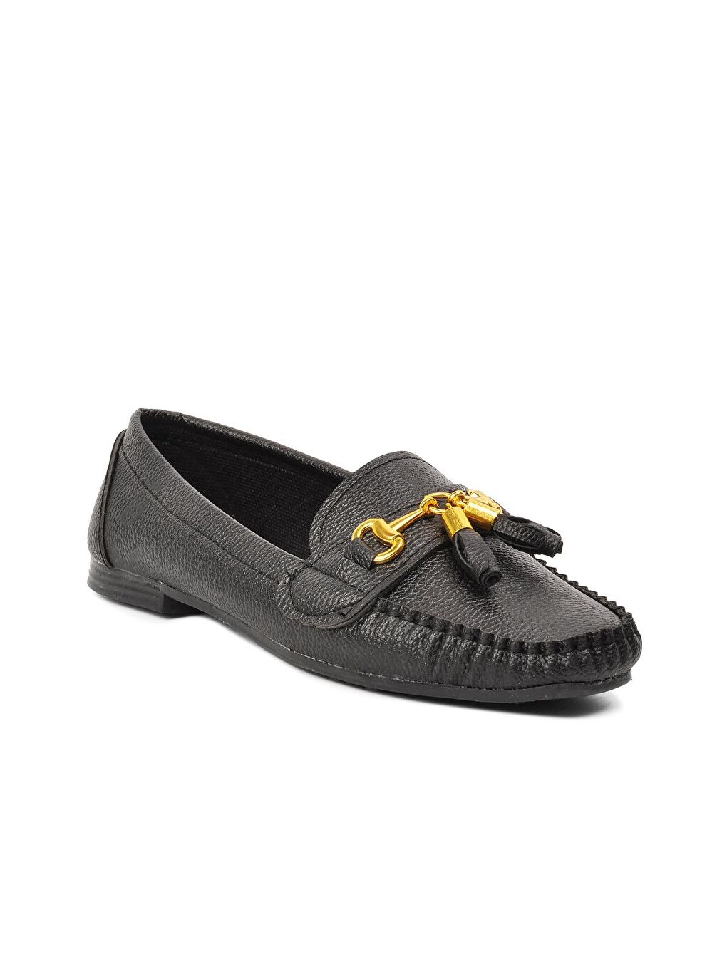 2Y04 Siyah Kadın Günlük Ayakkabı-2