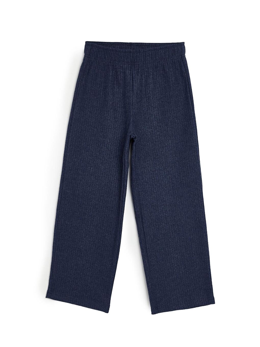 Beli Lastikli İndigo Kız Çocuk Eşofman Altı - Rahat Geniş Paça Kalın Kumaş 7-8-9-10-11-12-13-14 Yaş-2