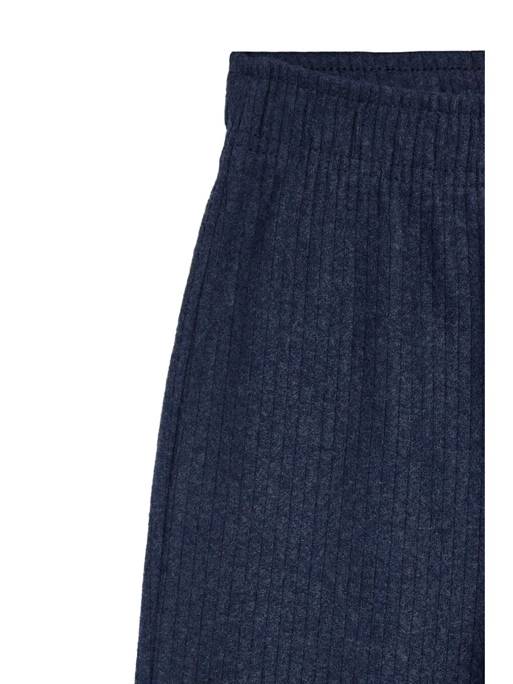 Beli Lastikli İndigo Kız Çocuk Eşofman Altı - Rahat Geniş Paça Kalın Kumaş 7-8-9-10-11-12-13-14 Yaş-3