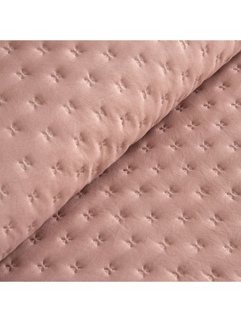 Oglo Bedspreado Yıkanmış Mikro Lila Yatak Örtüsü Çift Kişilik 230x250 - 2