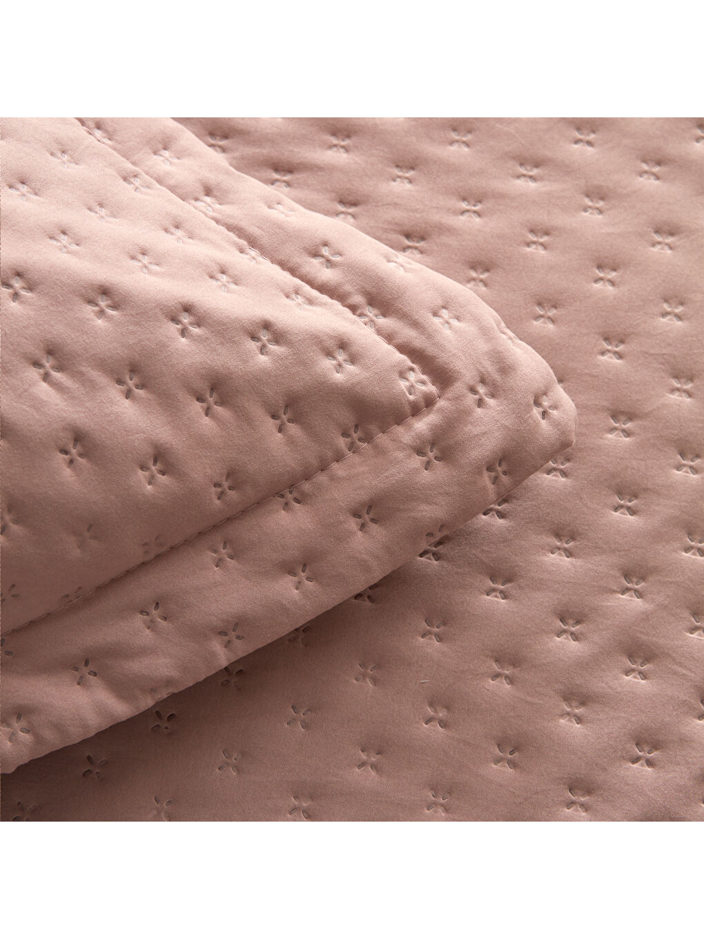Oglo Bedspreado Yıkanmış Mikro Lila Yatak Örtüsü Çift Kişilik 230x250 - 3