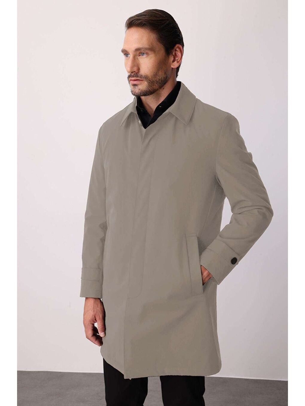 Gri Erkek Grİ Standart Std Mont-1