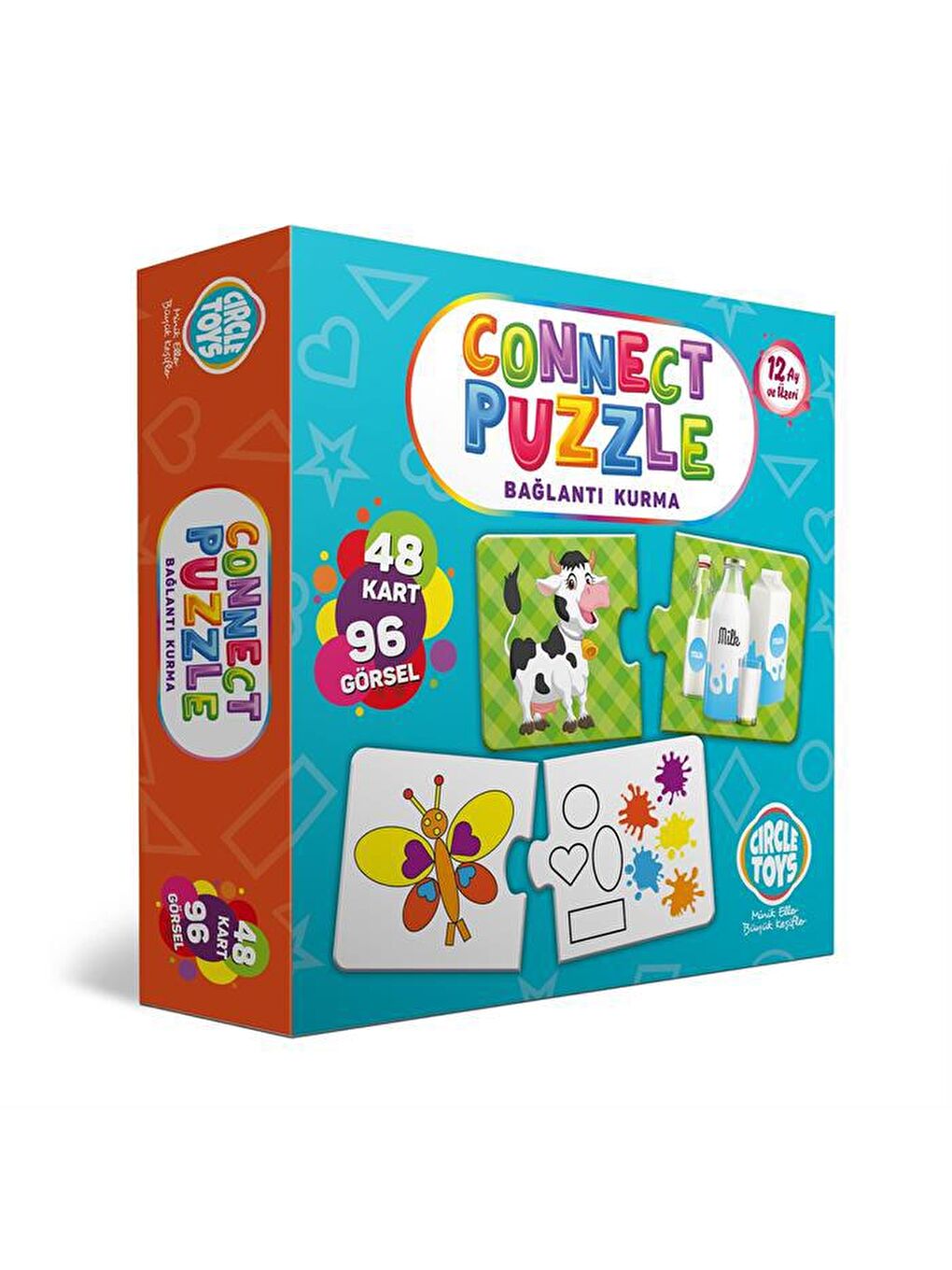 Circle Toys Karışık Connect Puzzle