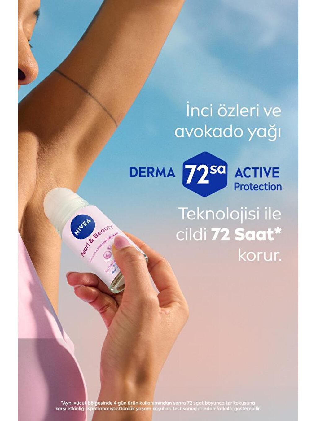 Kadın Roll On Deodorant Pearl & Beauty 50 ml, 48 Saat Anti-Perspirant Koruma-3