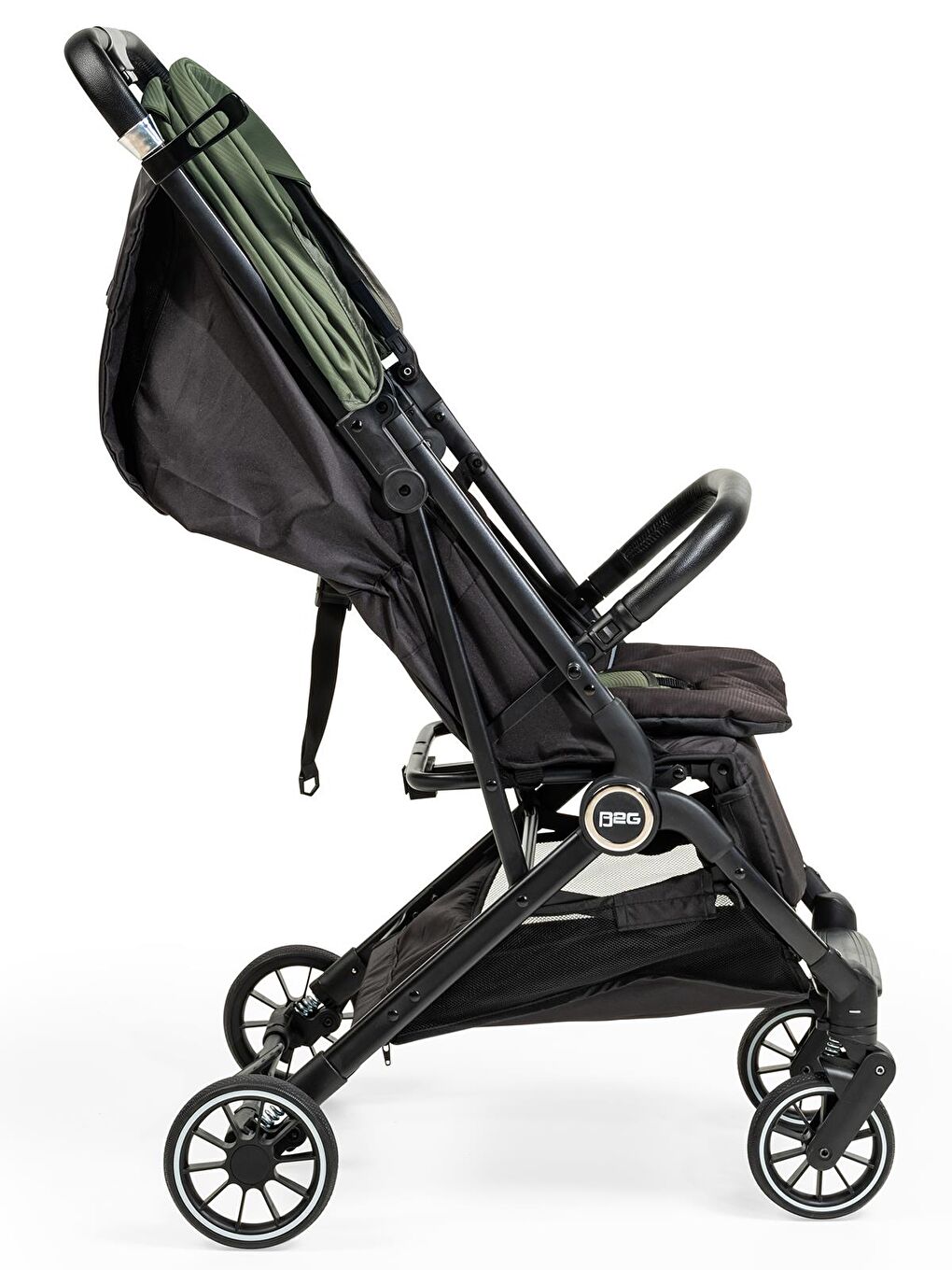 Beagle Kabin Boy Bebek Arabası - Yeşil Standart-4