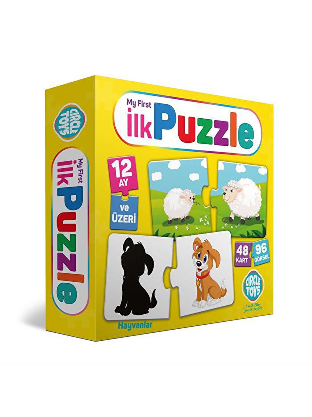 Circle Toys Karışık My First Puzzle