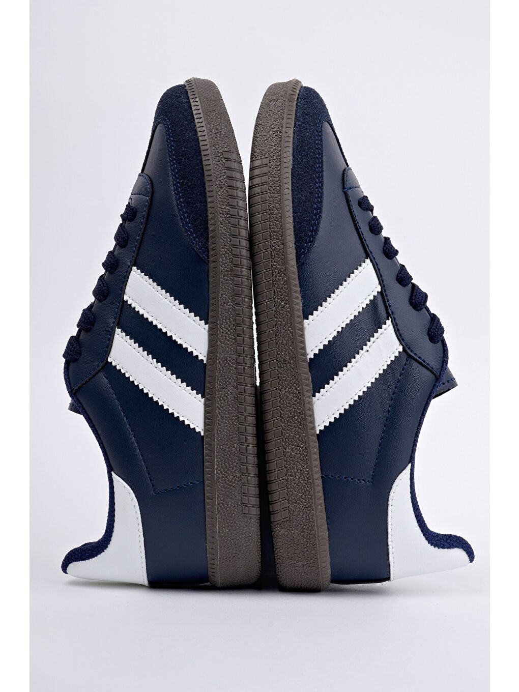 Lacivert GORDON Unisex Ortopedik Günlük Bağcıklı Yürüyüş Koşu Sneaker Spor Ayakkabı-7