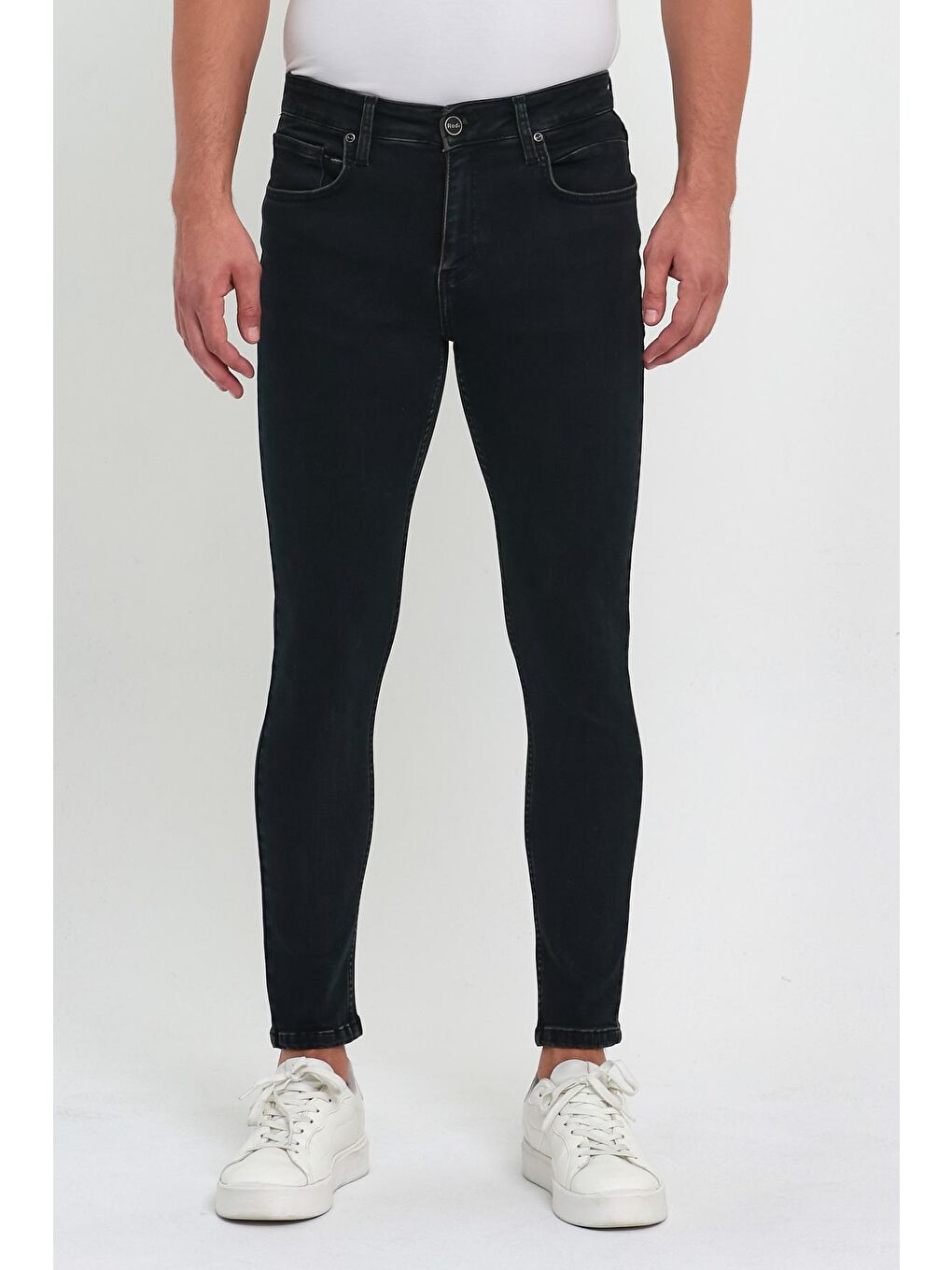 Kahverengi Erkek Jean Pantolon Super Skinny Tiger 029