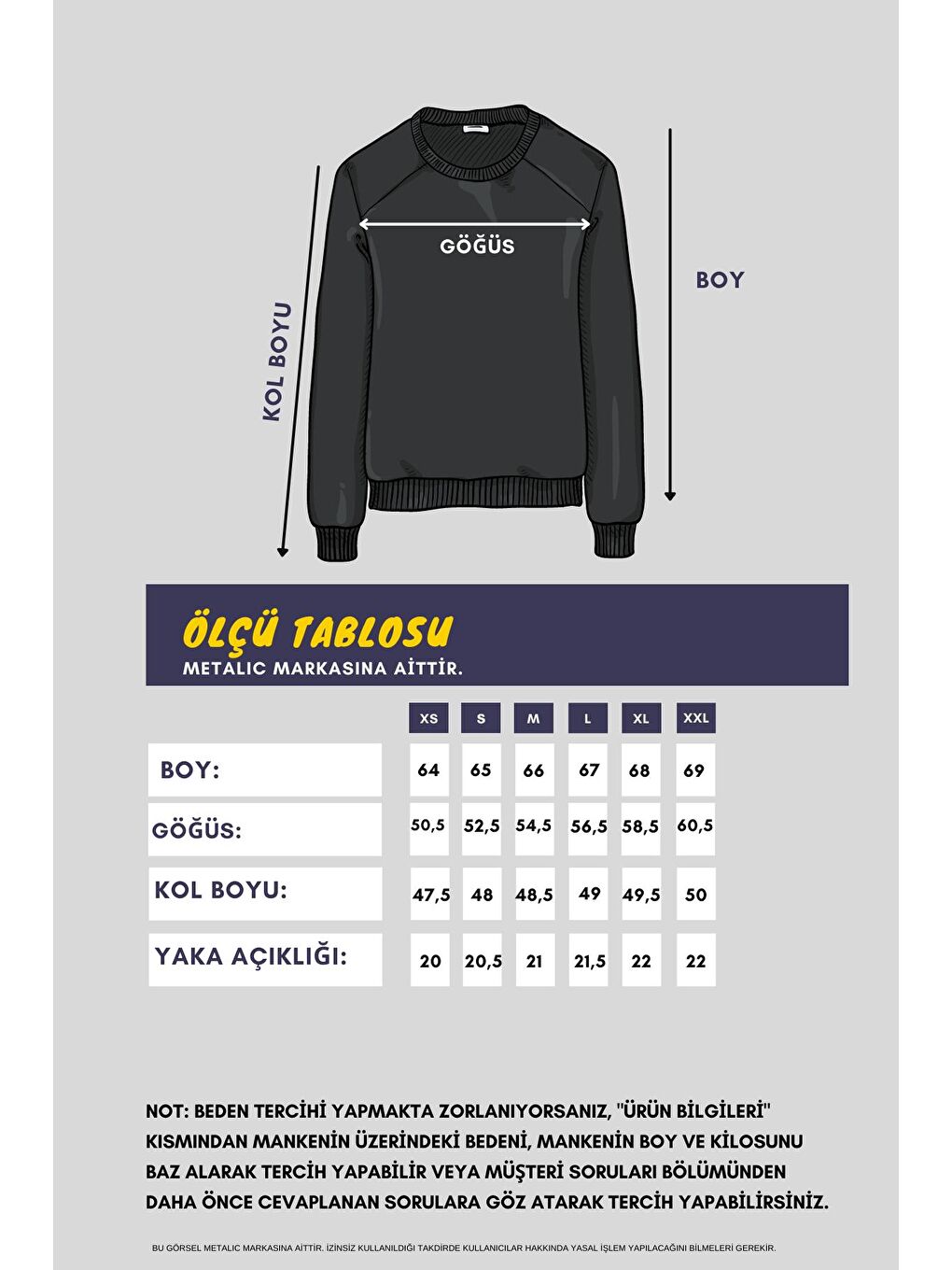 MMETALIC Kadın Gri Renk Basic Bisiklet Yaka Sweatshirt - 6