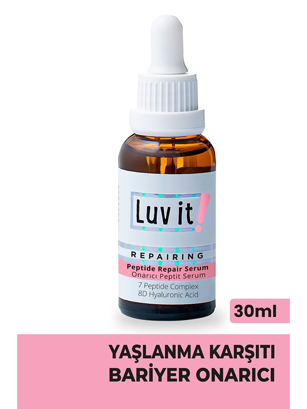 Yaşlanma Karşıtı, Cilt Yenileyici Ve Onarıcı Peptit Serum 30ml-4