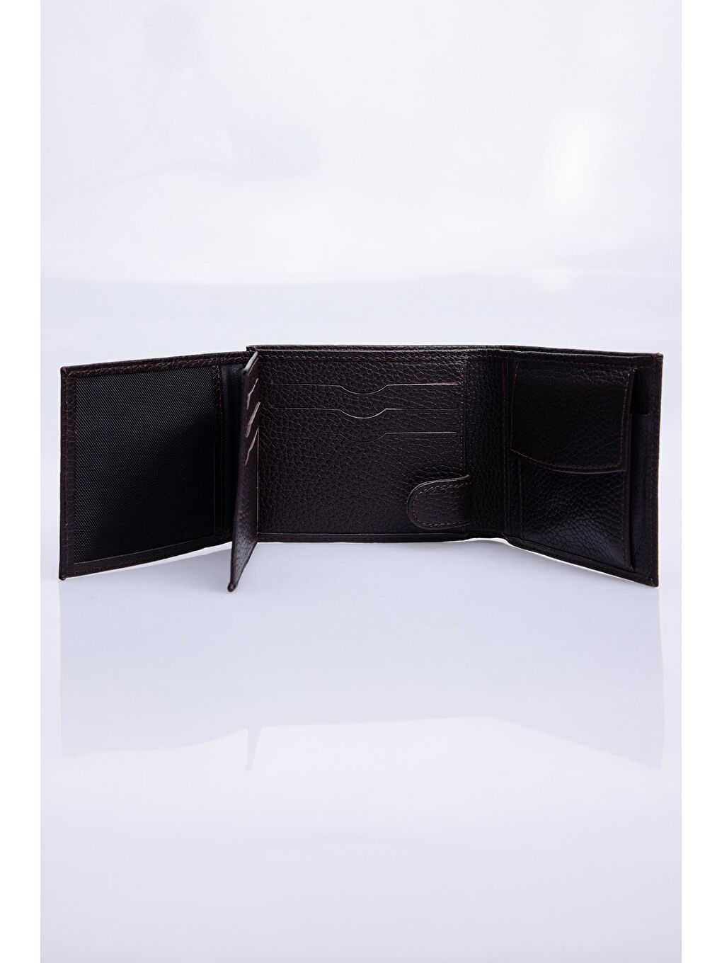 Hakiki Deri Kahverengi Erkek Cüzdan-2