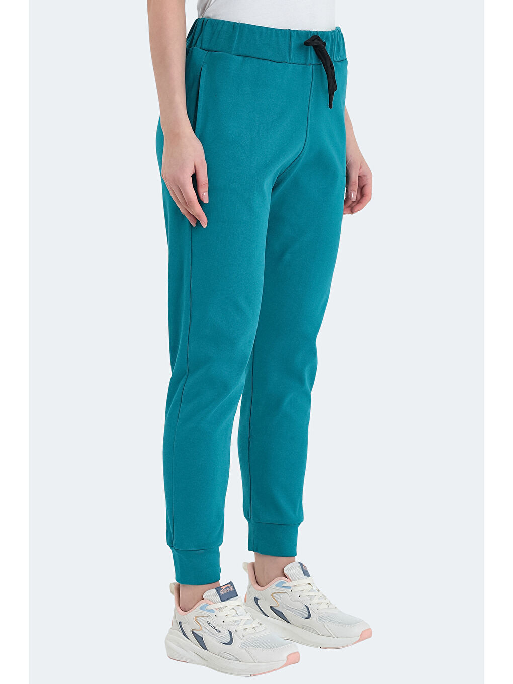 VETERAN RBN Kadın Cepli Turkuaz Eşofman Altı-3